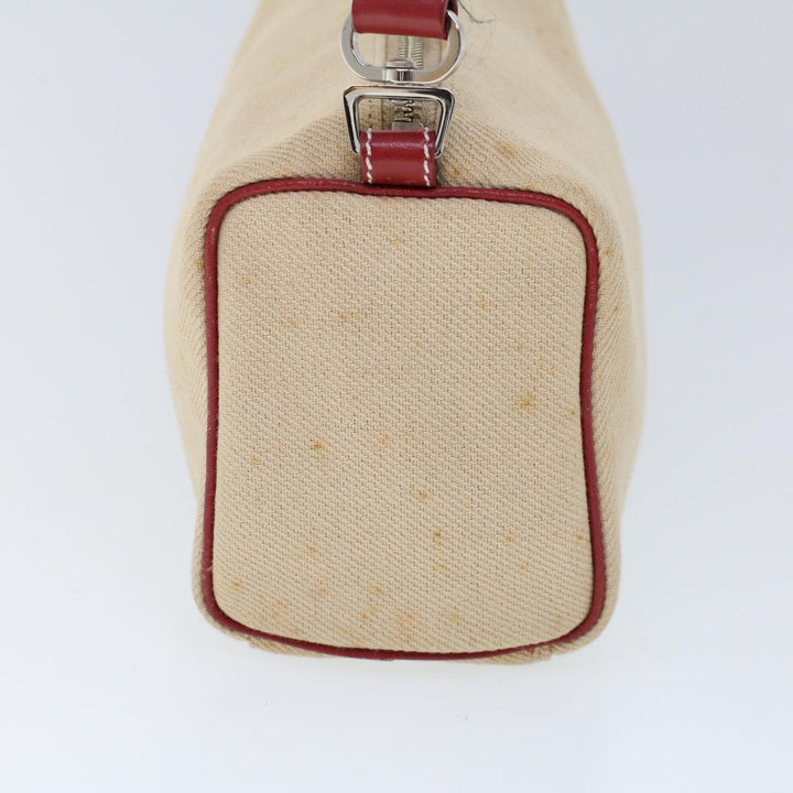 Burberry Blue Label Shoulder Bag Canvas Beige Auth ti1213