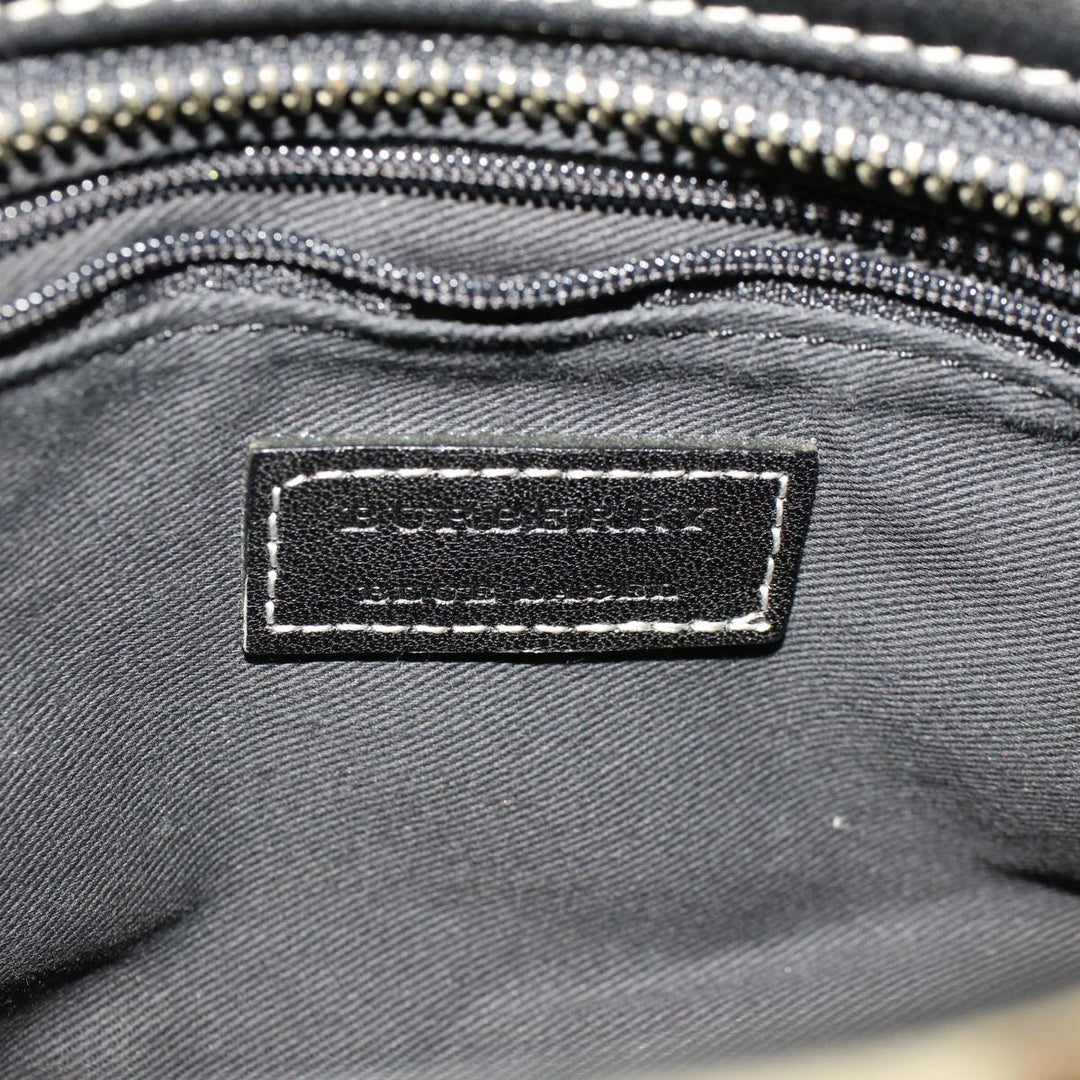 Burberry Blue Label Shoulder Bag Harako leather Brown Auth ti1215