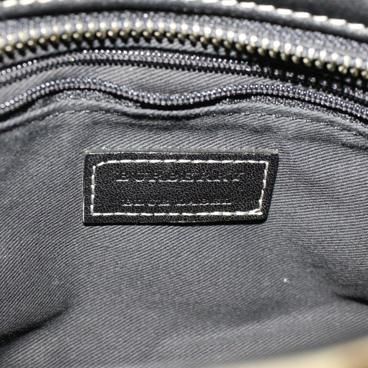 Burberry Blue Label Shoulder Bag Harako leather Brown Auth ti1215