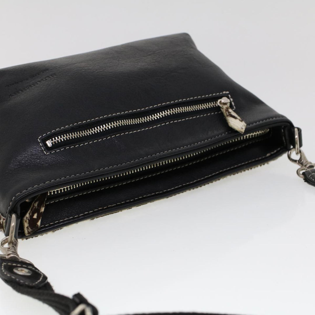 Burberry Blue Label Shoulder Bag Harako leather Brown Auth ti1215
