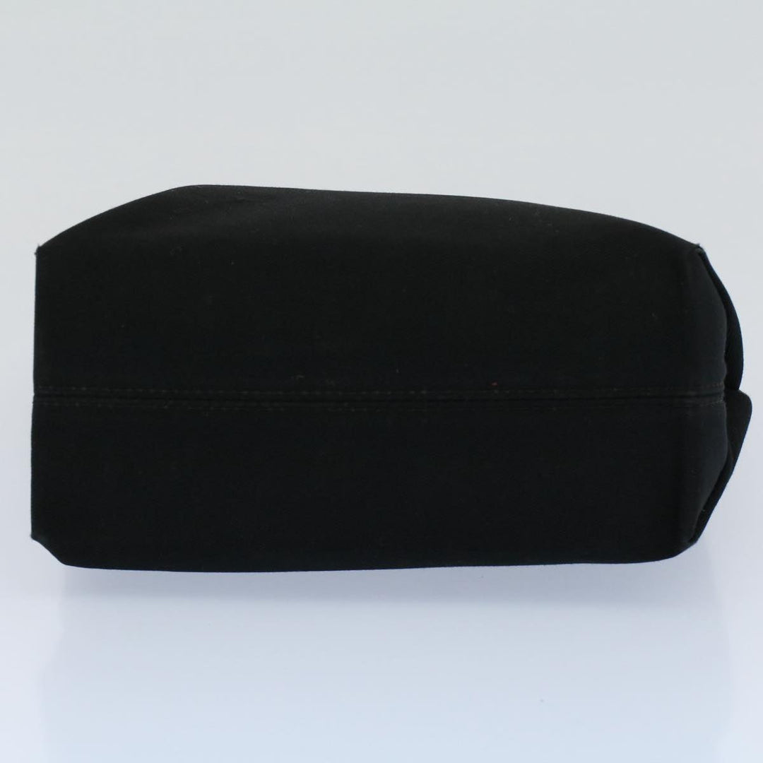 Burberry Tote Bag Canvas Black Auth ti1239