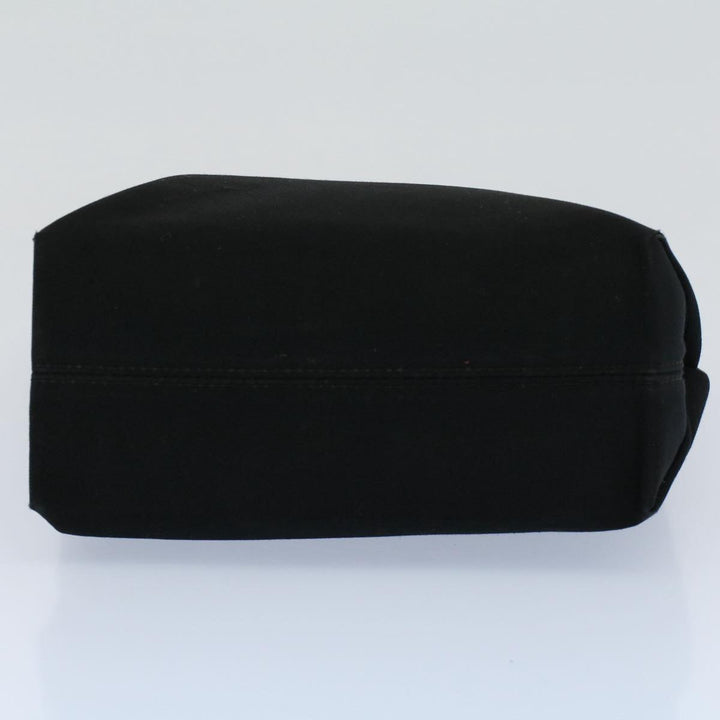 Burberry Tote Bag Canvas Black Auth ti1239