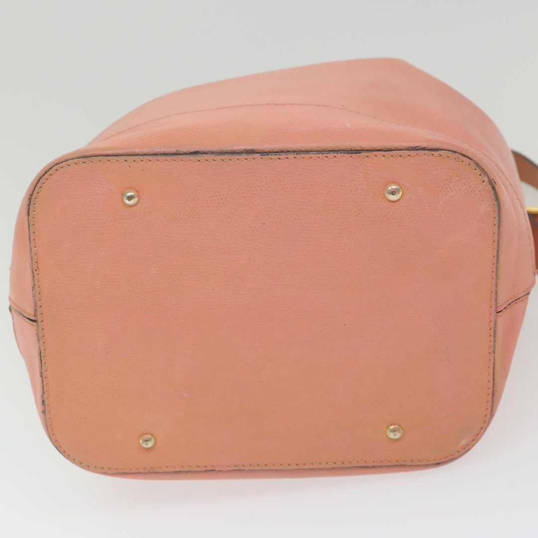 Celine Shoulder Bag Leather Beige  ti1364