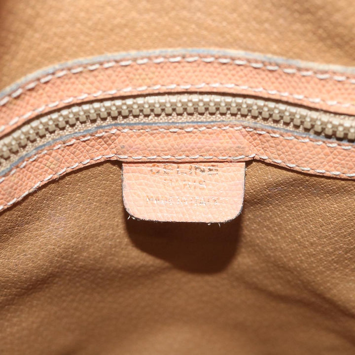 Celine Shoulder Bag Leather Beige  ti1364