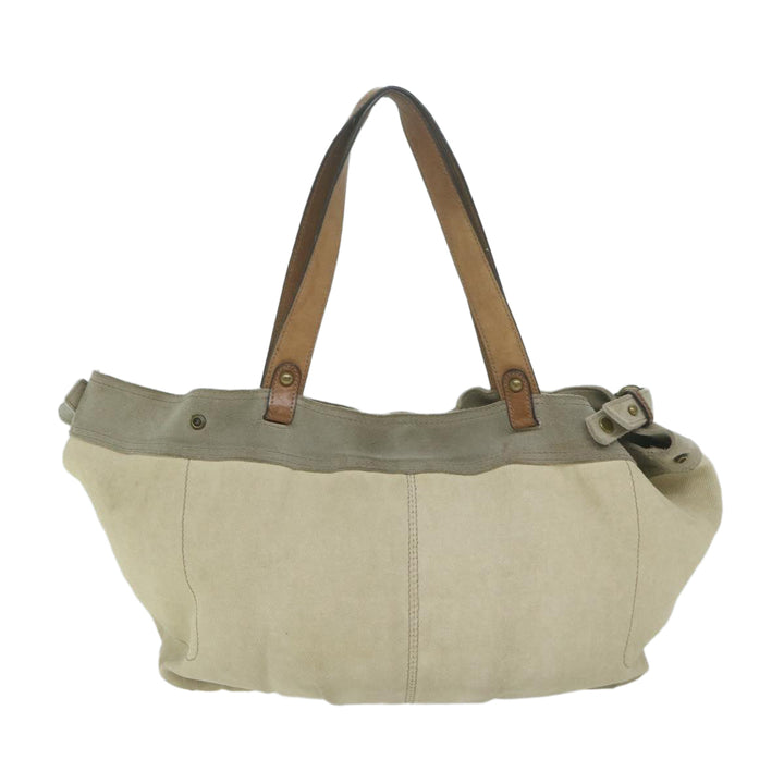 Top Quality Burberry Blue Label Tote Bag Canvas Beige Auth ti1476