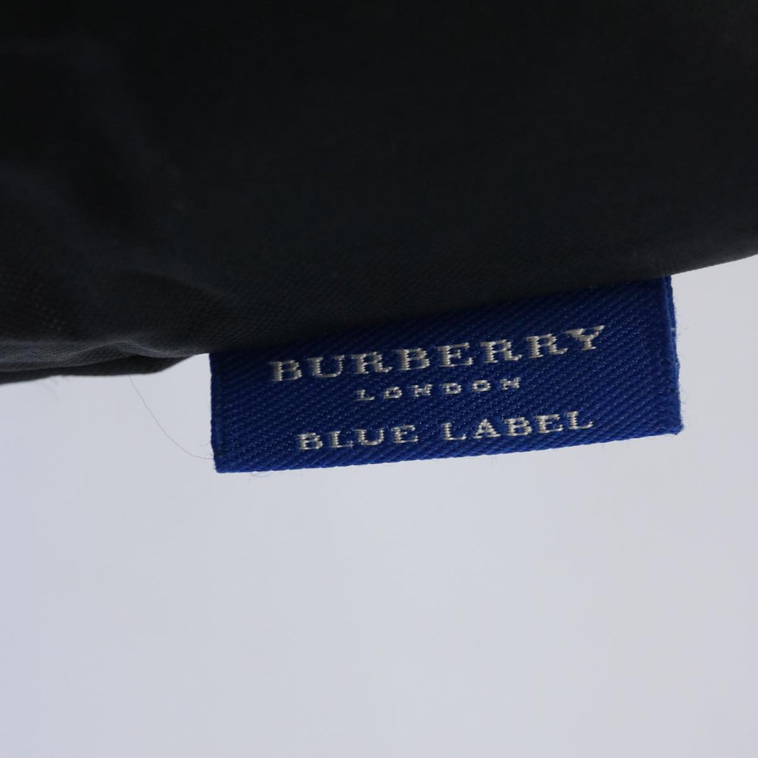Burberry Blue Label Tote Bag Nylon Beige Auth ti1539