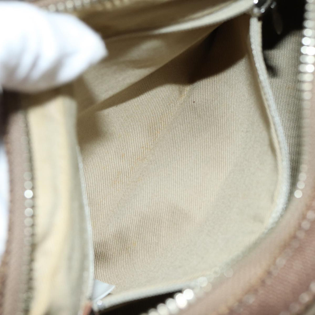Burberry Nova Check Blue Label Hand Bag Canvas Brown Auth ti1813