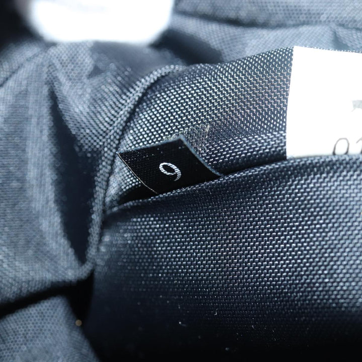 BurberrySs Nova Check Blue Label Tote Bag Nylon Leather Brown Black Auth ti1822
