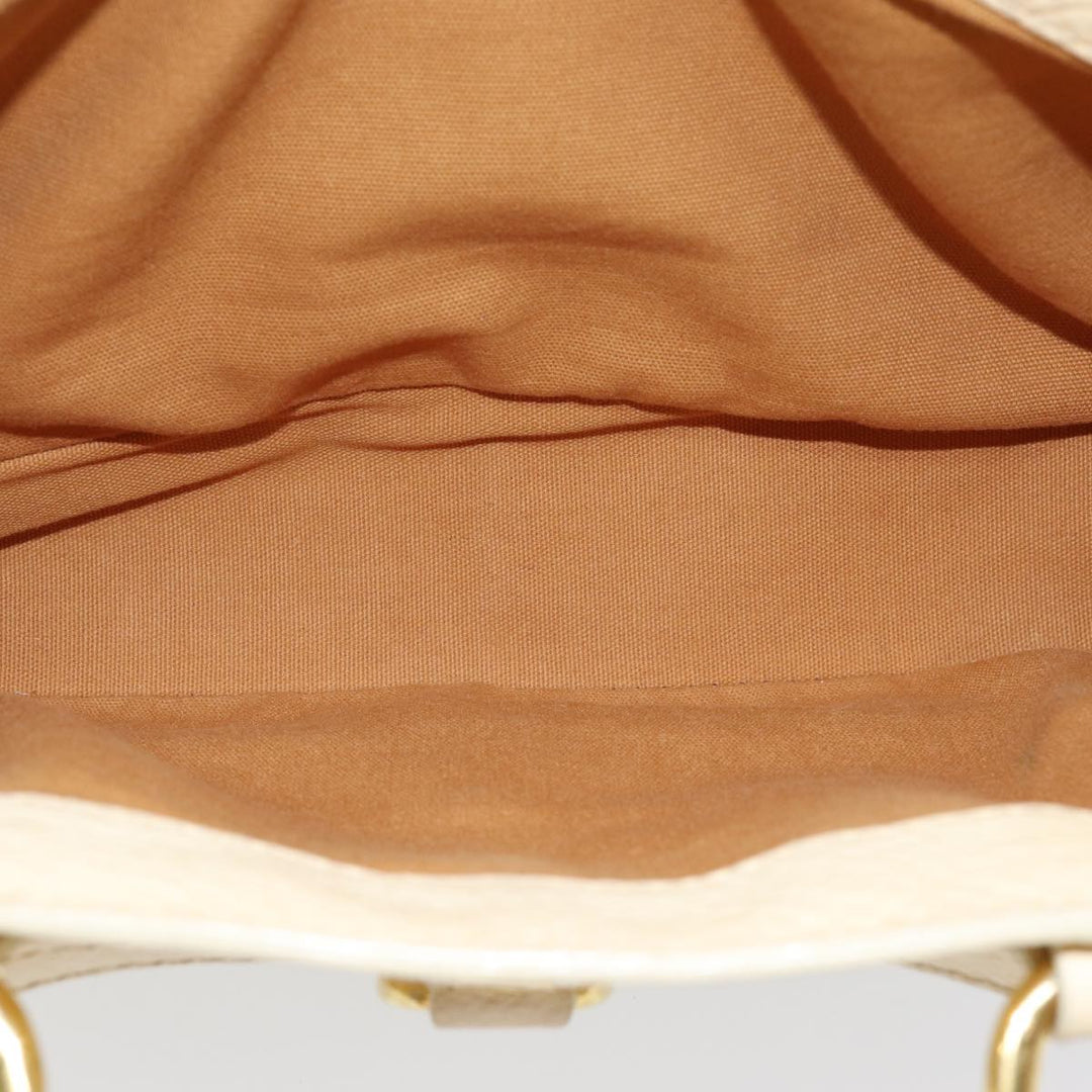 Top Quality Celine Boogie bag Hand Bag Leather Beige Auth ti1845