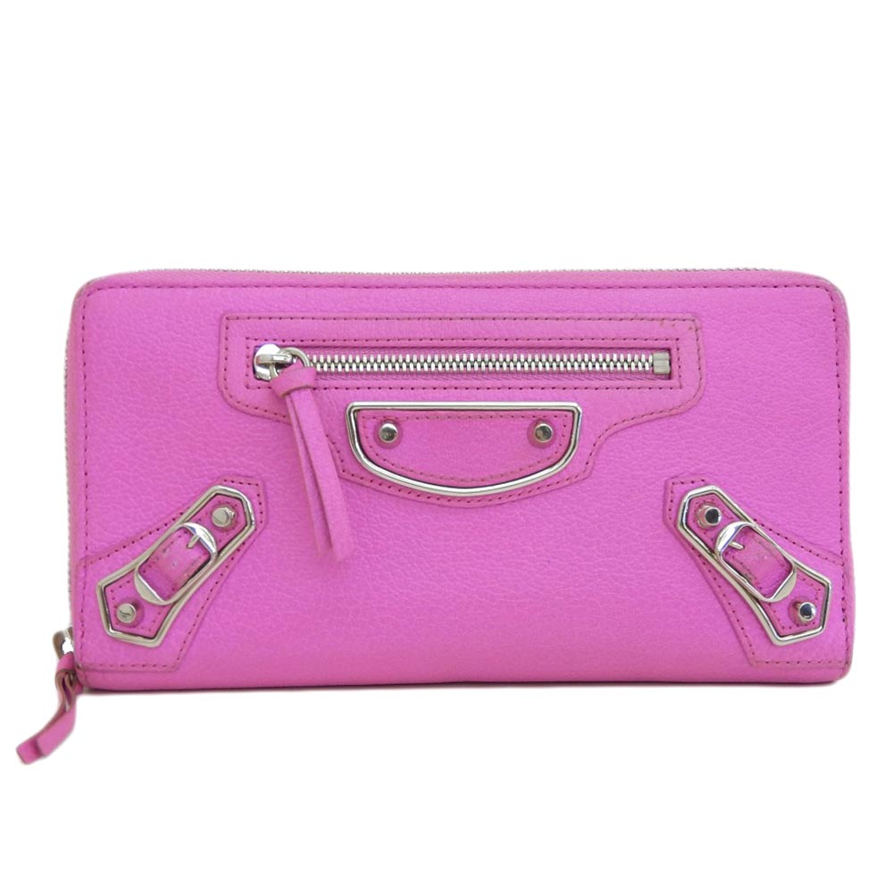 Top Quality Balenciaga Classic Metallic Edge Continental Wallet