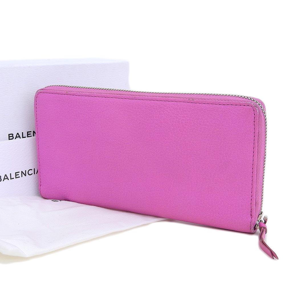 Top Quality Balenciaga Classic Metallic Edge Continental Wallet
