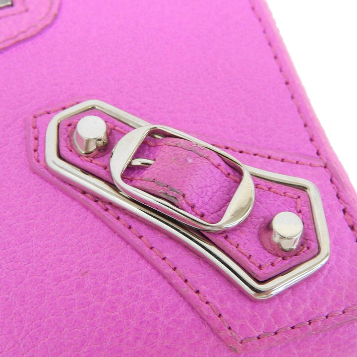 Top Quality Balenciaga Classic Metallic Edge Continental Wallet