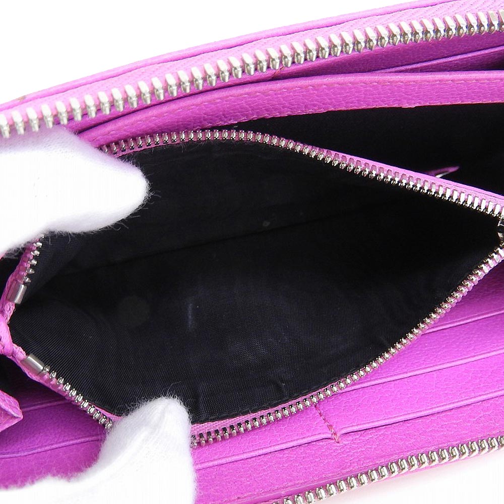 Top Quality Balenciaga Classic Metallic Edge Continental Wallet
