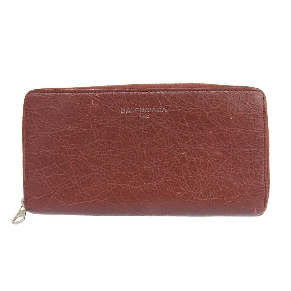 Top Quality Balenciaga Essential Zip Around Leather Wallet