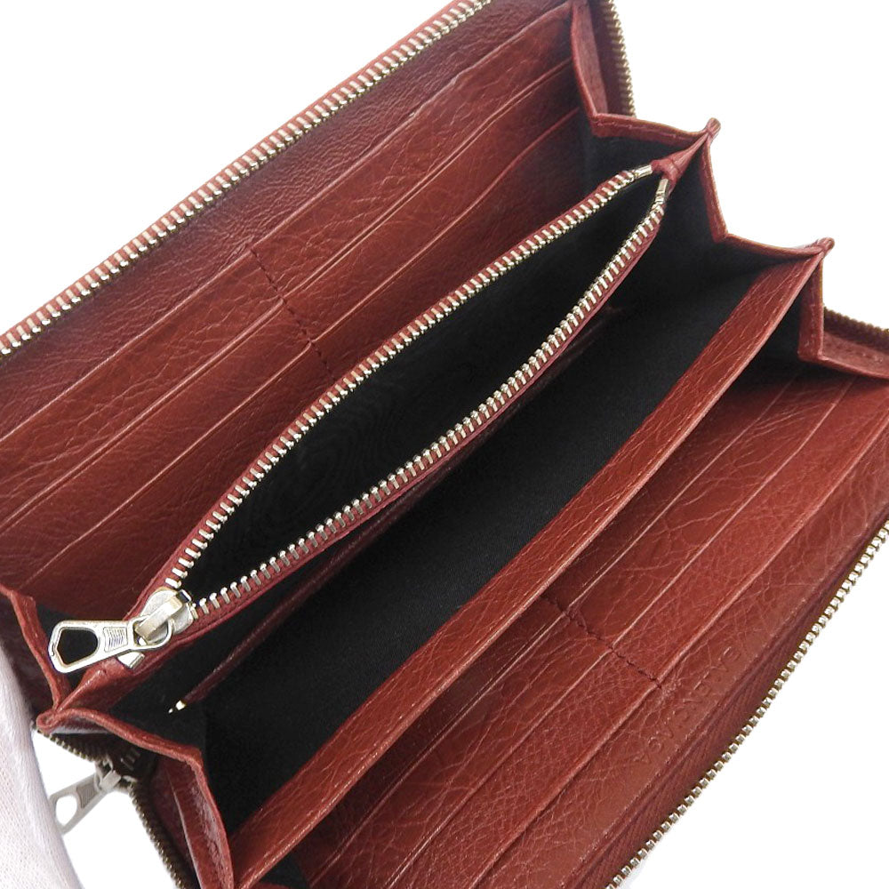 Top Quality Balenciaga Essential Zip Around Leather Wallet