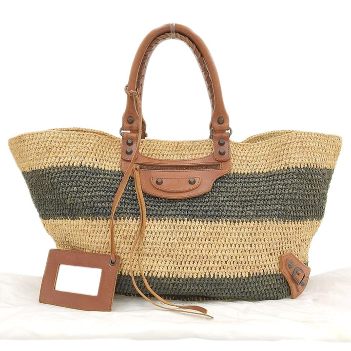 Top Quality Balenciaga Raffia Handbag