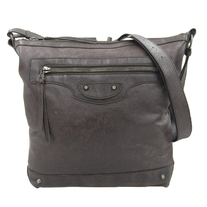 Top Quality Balenciaga The Day Leather Shoulder Bag 223409