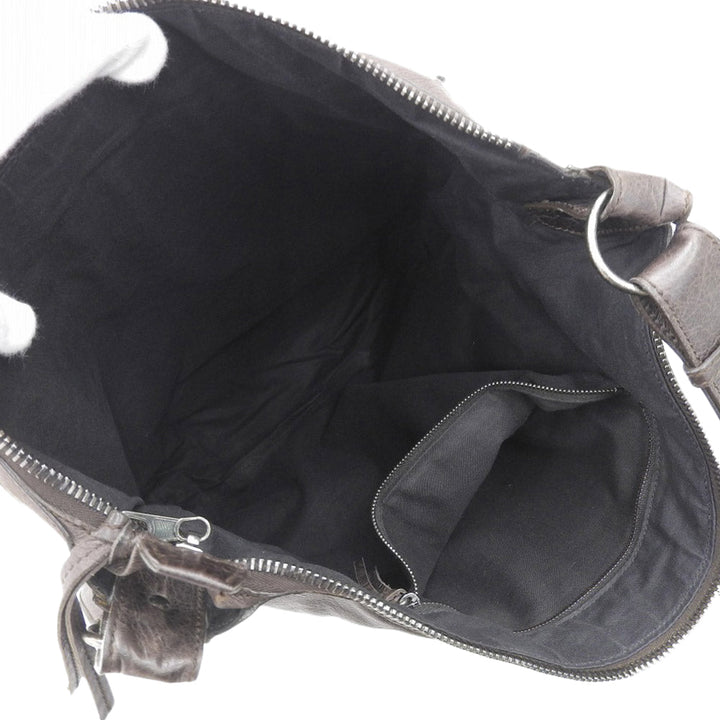 Top Quality Balenciaga The Day Leather Shoulder Bag 223409