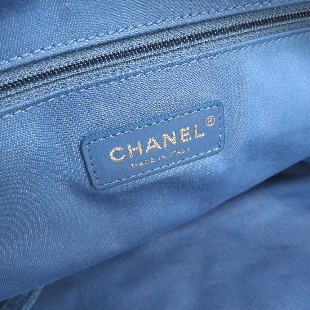 Top Quality Chanel Denim Maxi Shopping Bag AS3128