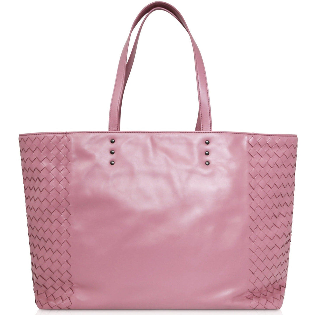 Bottega veneta Pink Fourre-Tout Leather Handbag
