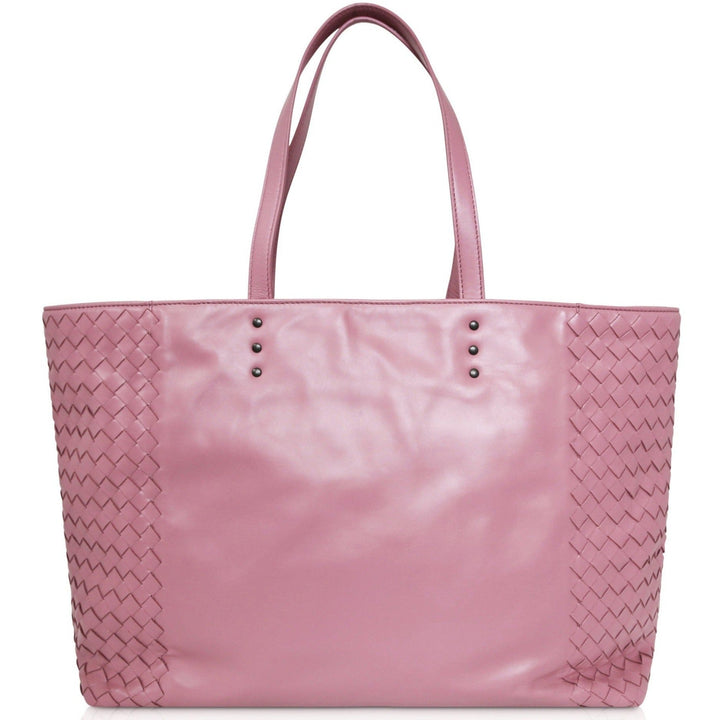 Bottega veneta Pink Fourre-Tout Leather Handbag