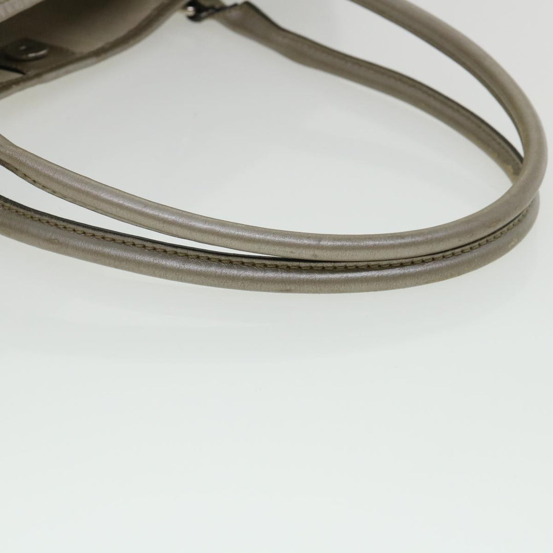 GUCCI GG Canvas Shoulder Bag Silver 197953  tp598