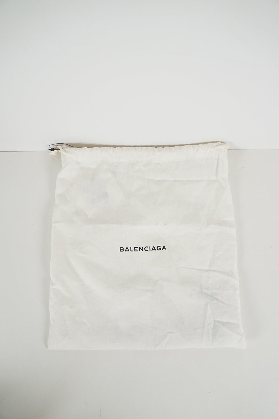 Top Quality Balenciaga black leather with silver clasp clutch