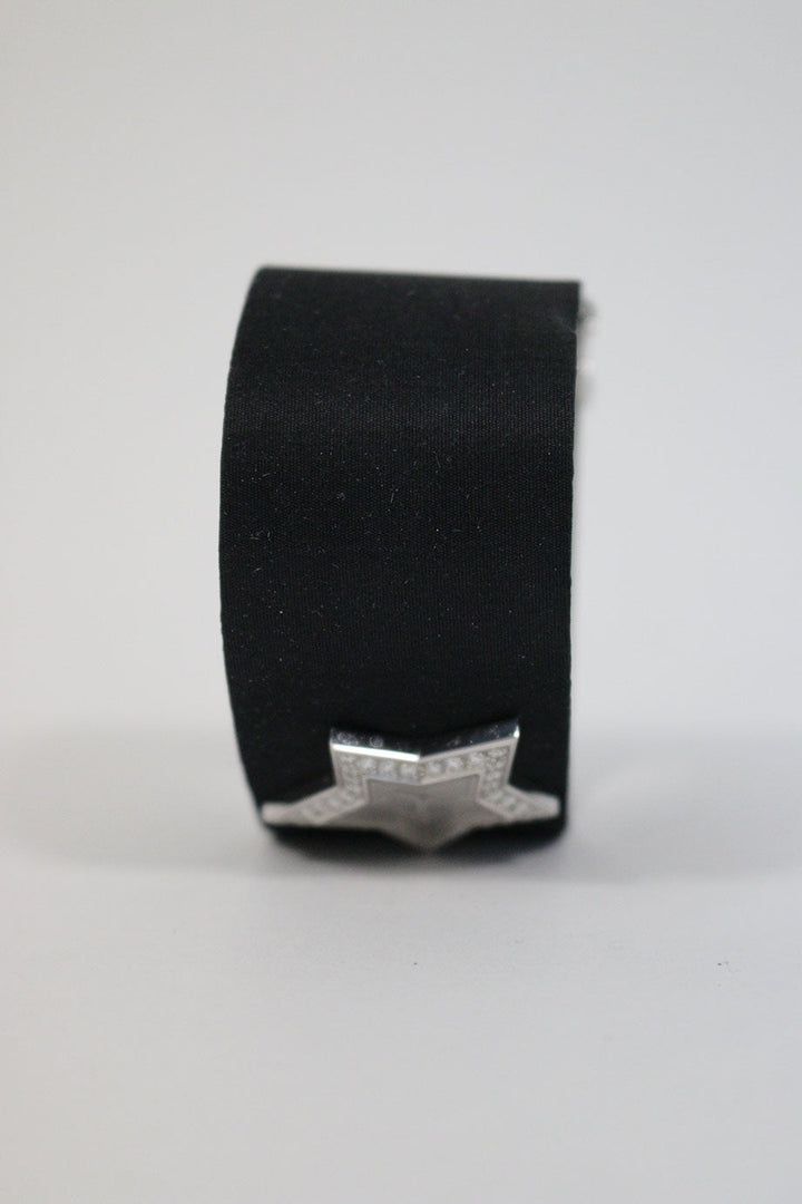 Chanel 18K white gold and diamond star bracelet Quartz watch
