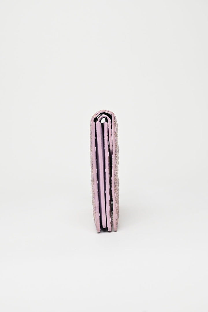 Bottega veneta Lilac Stingray Leather Envelop Clutch Bag