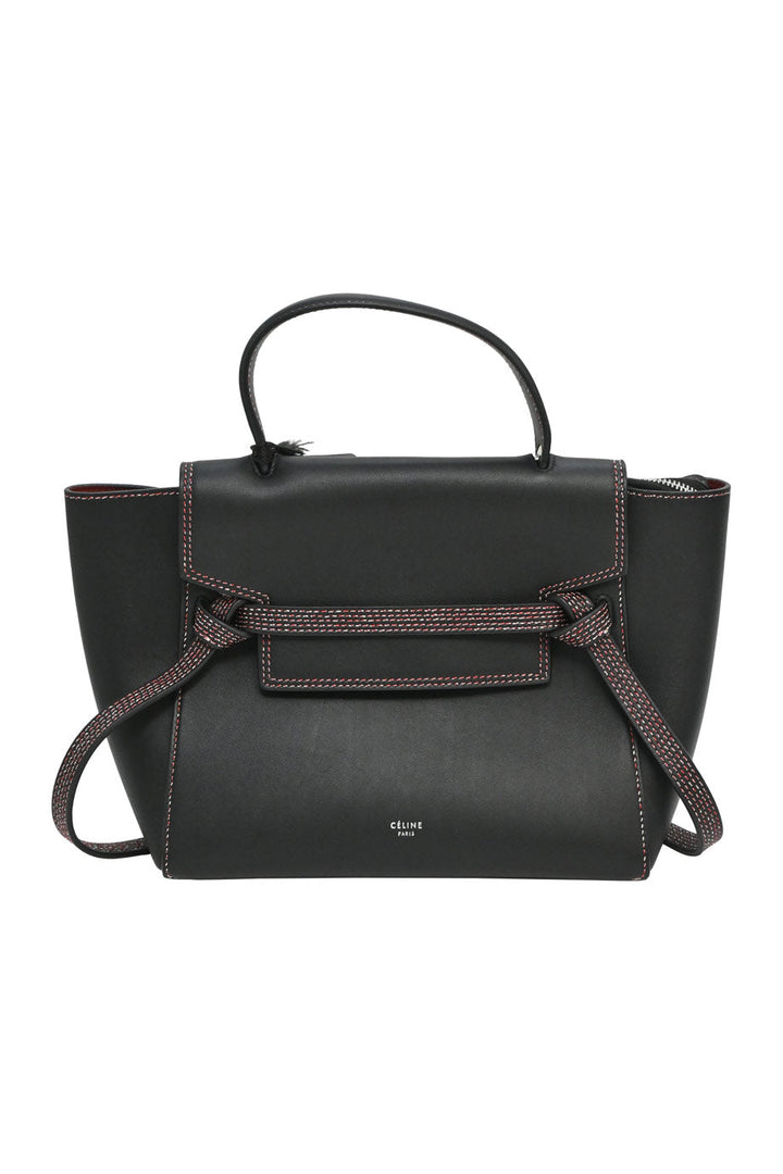 Celine Black smooth calfskin Micro Stitch Belt Bag