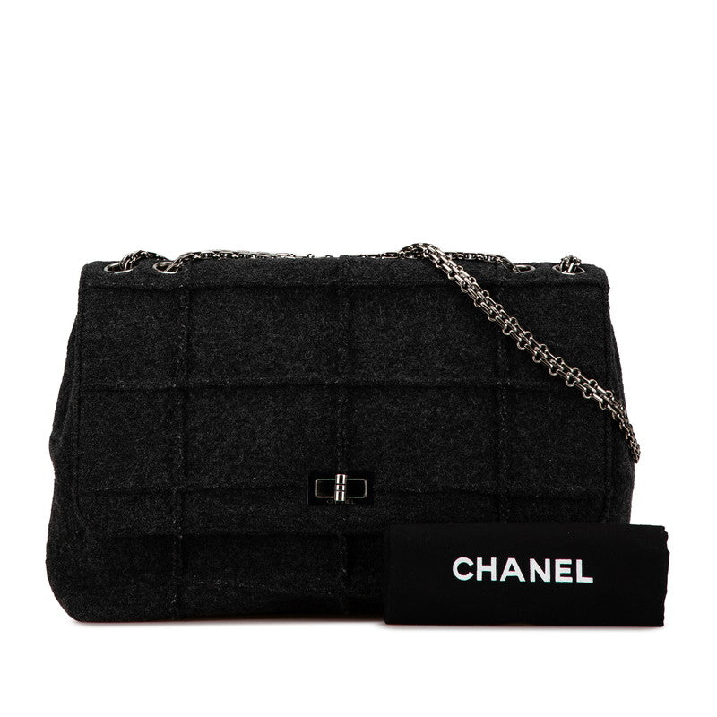 Top Quality Chanel Wool Chocolate Bar 2.55 Chain Shoulder Bag