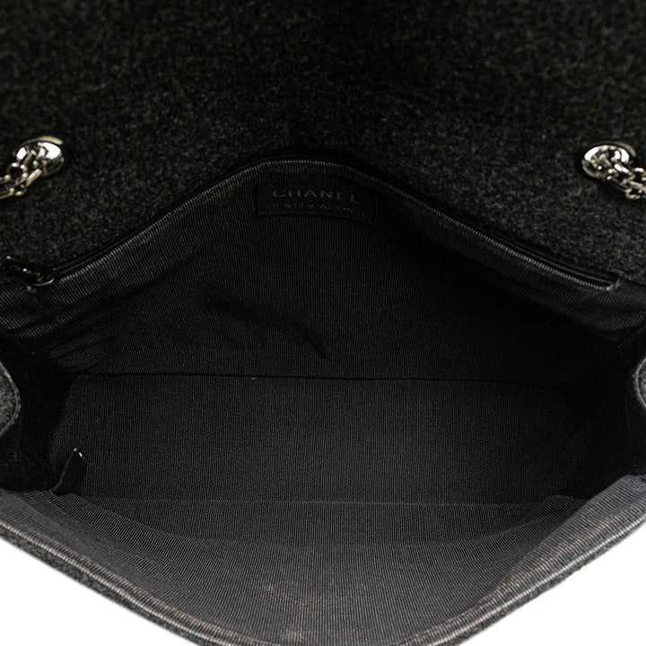 Top Quality Chanel Wool Chocolate Bar 2.55 Chain Shoulder Bag