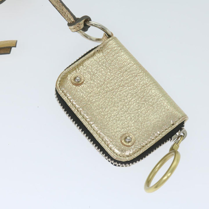 Chloe Shoulder Bag Leather Gold Tone uy155