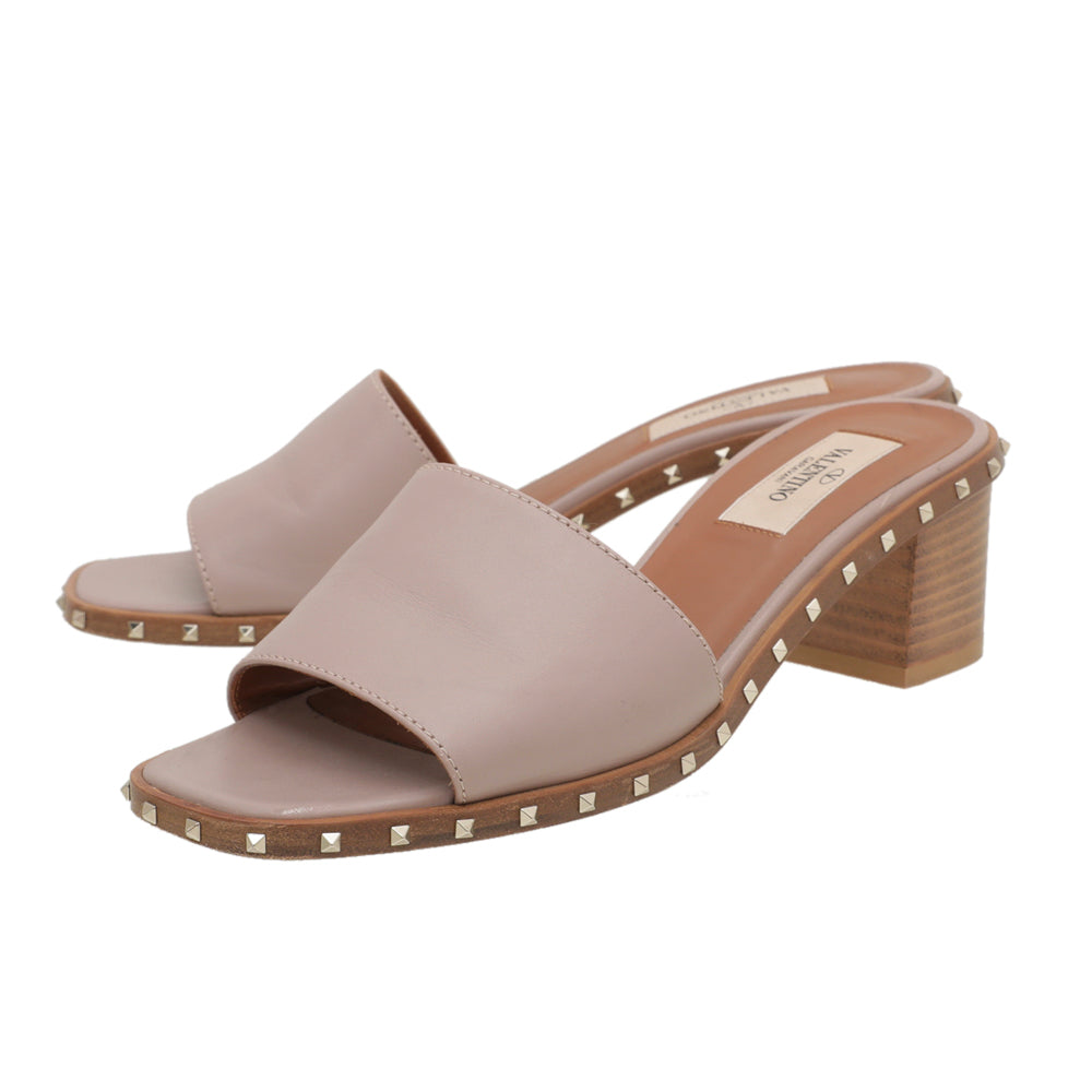 Valentino Poudre Soul Rockstud Mules 36