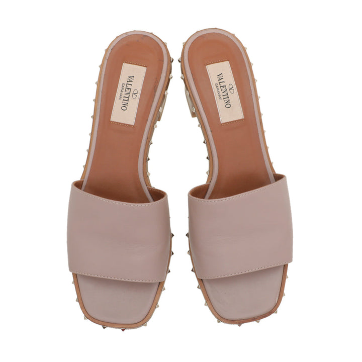 Valentino Poudre Soul Rockstud Mules 36