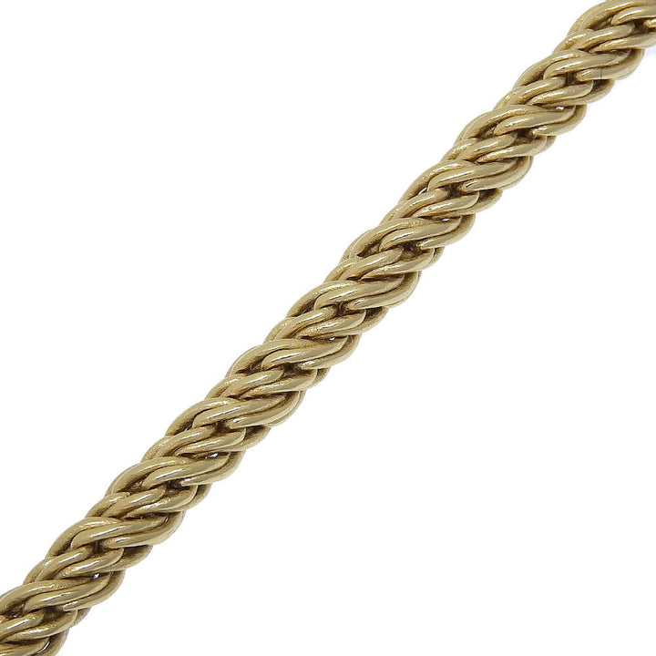Top Quality Chanel Gripoix Necklace Gold Plated Rhinestones