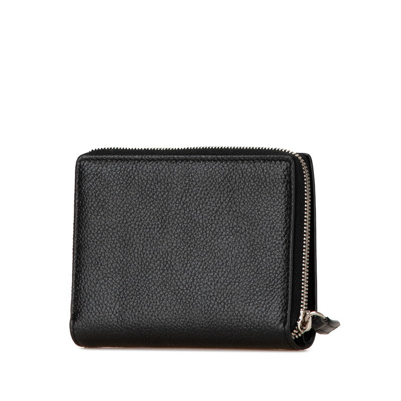 Top Quality Balenciaga Logo Leather Bifold Wallet
