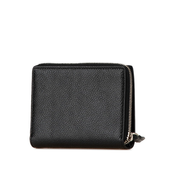 Top Quality Balenciaga Logo Leather Bifold Wallet
