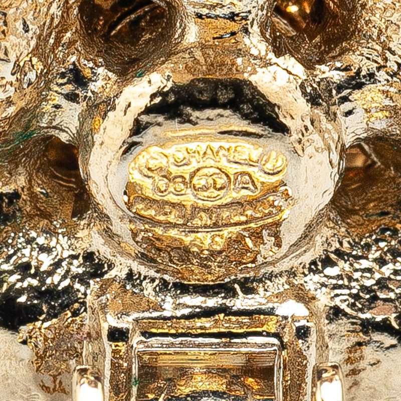 Top Quality Chanel Vintage Coco Mark Flower Earrings