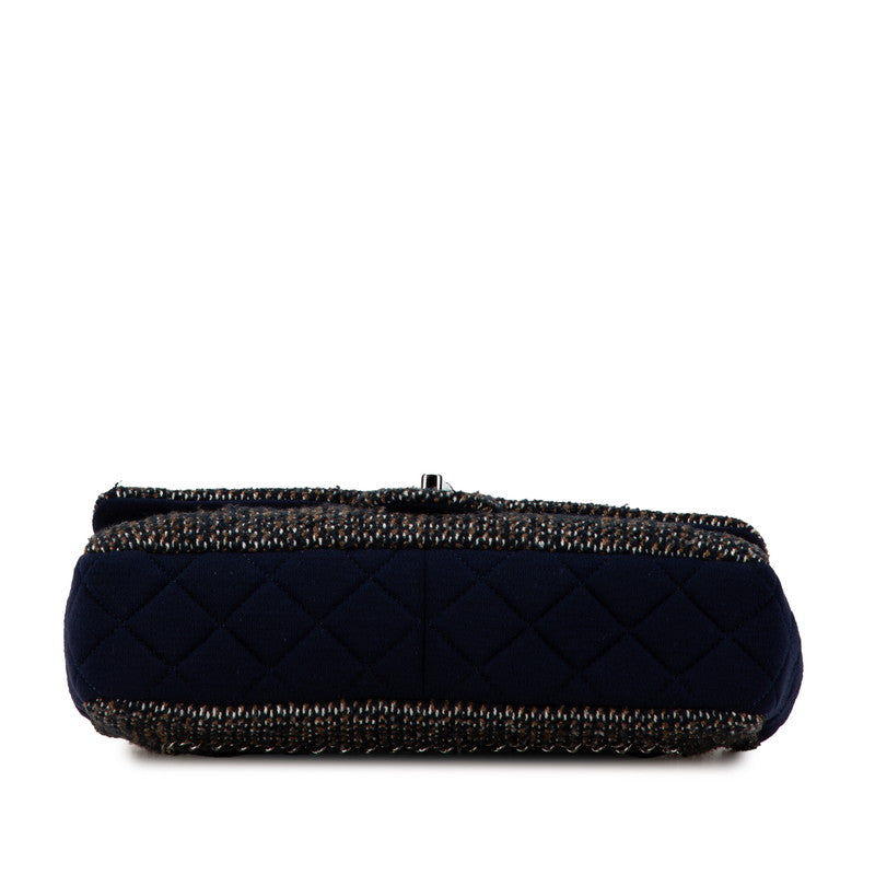 Top Quality Chanel Cotton Tweed Chain Shoulder Bag