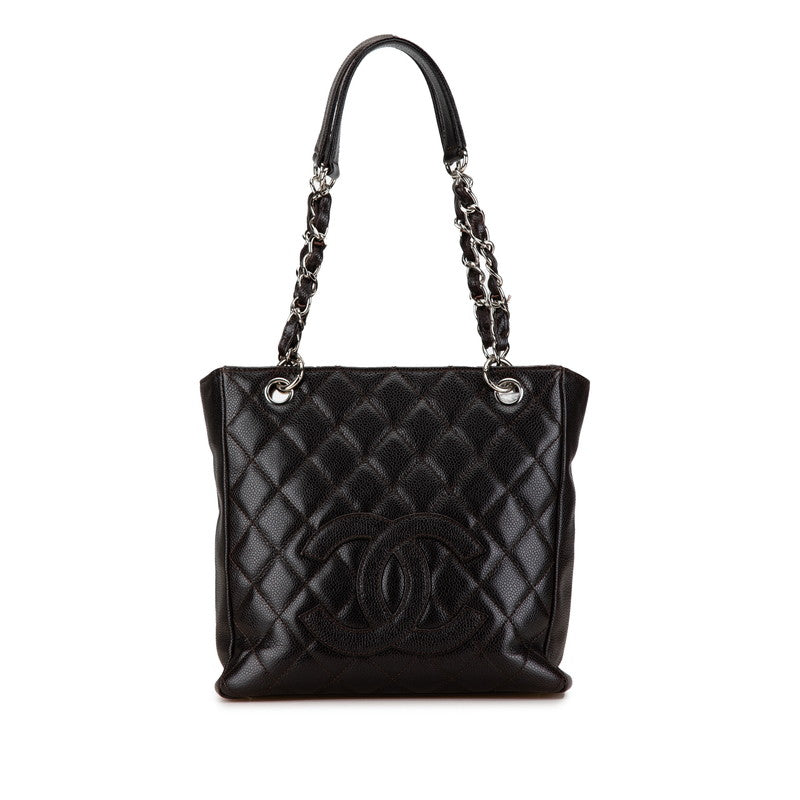 Top Quality Chanel Caviar Skin Matelasse PST Tote Bag