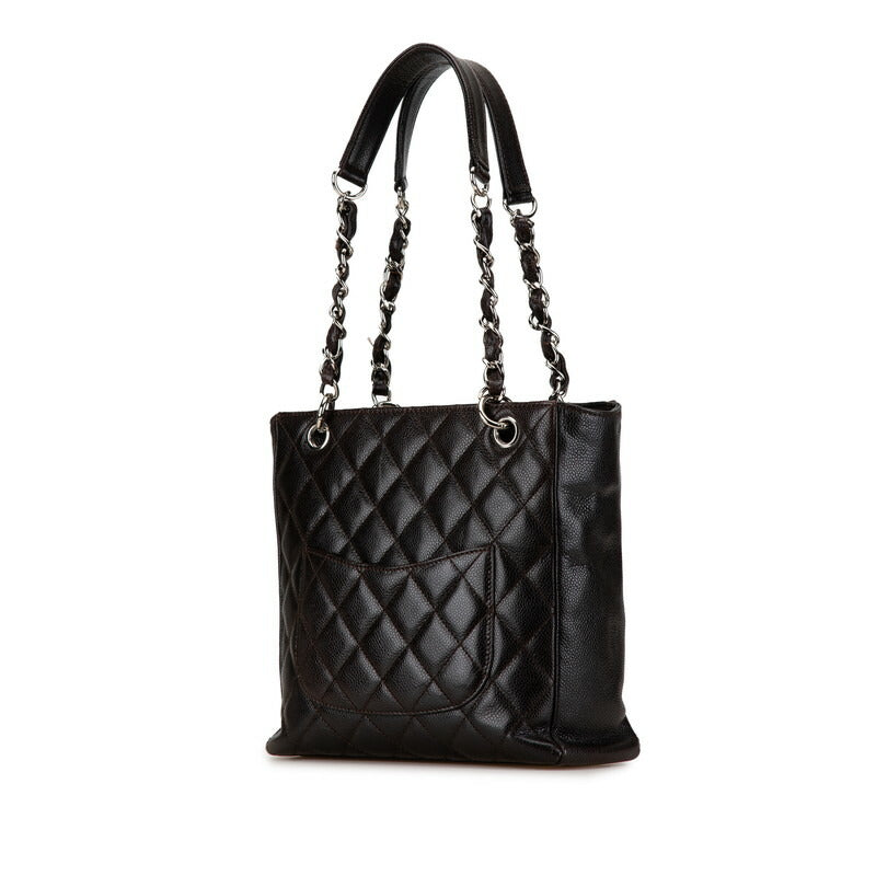 Top Quality Chanel Caviar Skin Matelasse PST Tote Bag