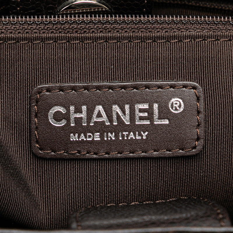 Top Quality Chanel Caviar Skin Matelasse PST Tote Bag