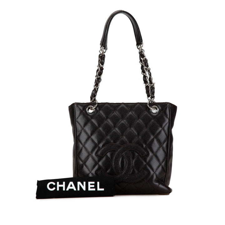 Top Quality Chanel Caviar Skin Matelasse PST Tote Bag