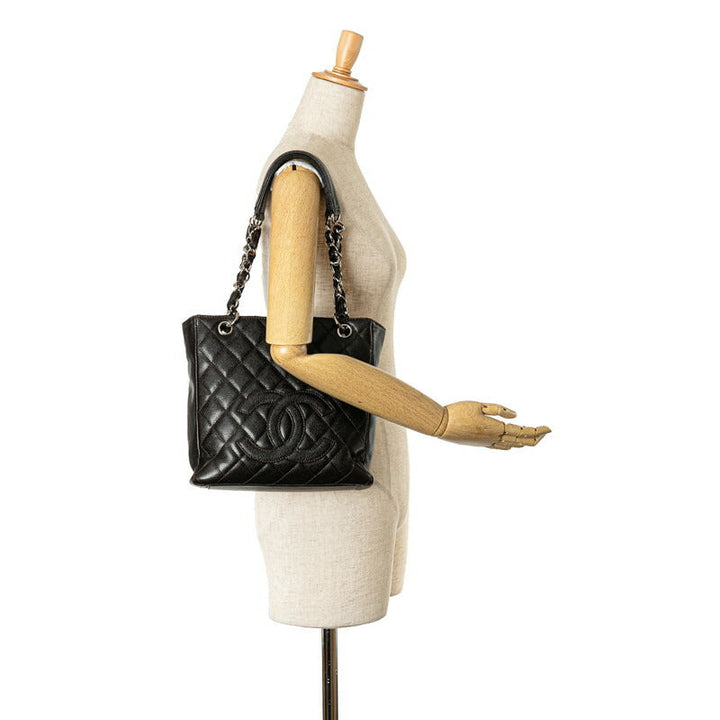 Top Quality Chanel Caviar Skin Matelasse PST Tote Bag
