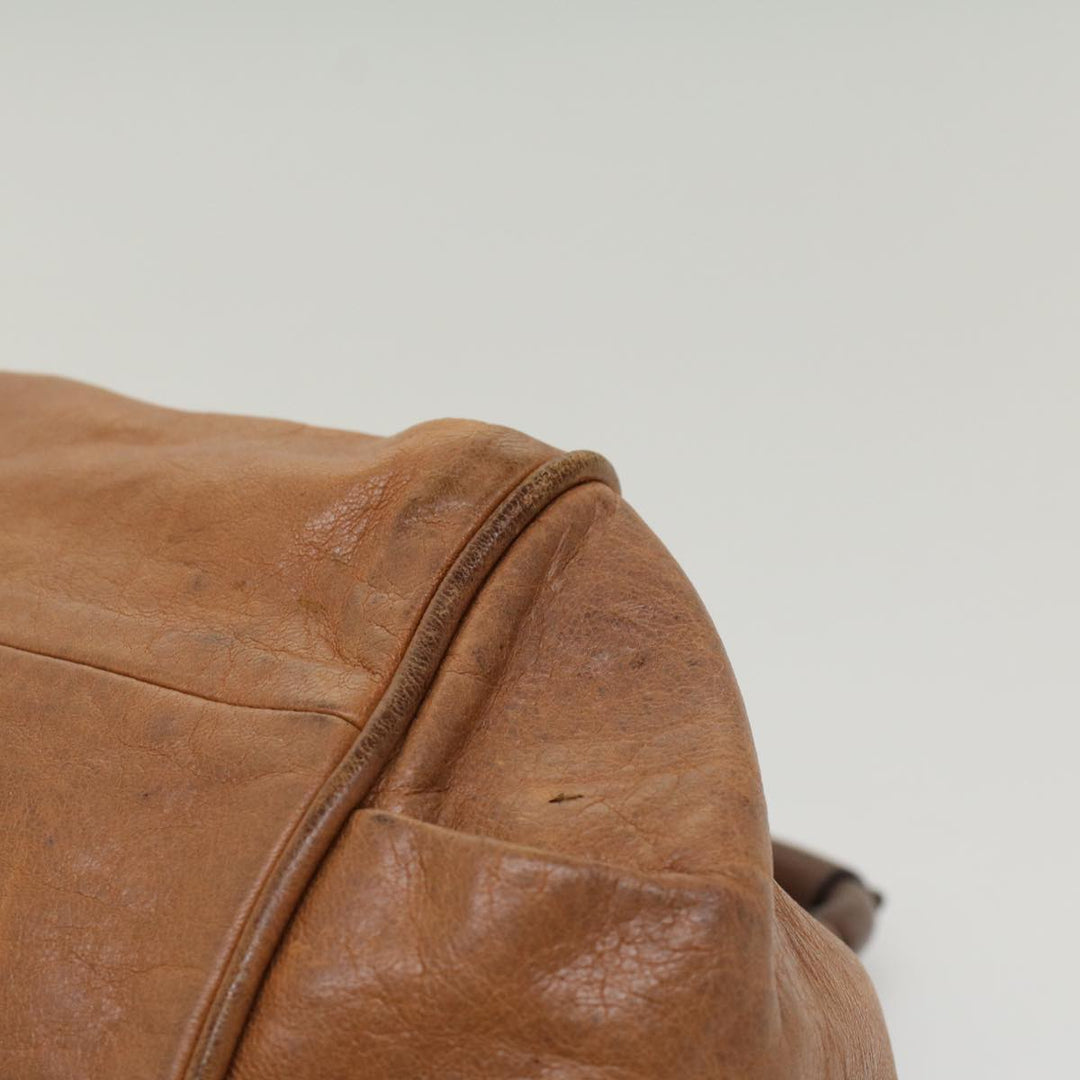Chloe Etel Hand Bag Leather 2way Brown 03-12-50-65 yb341