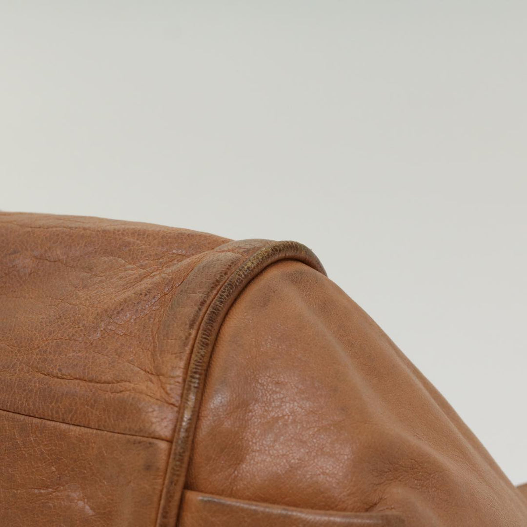 Chloe Etel Hand Bag Leather 2way Brown 03-12-50-65 yb341