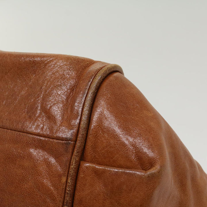Chloe Etel Hand Bag Leather Brown yb342