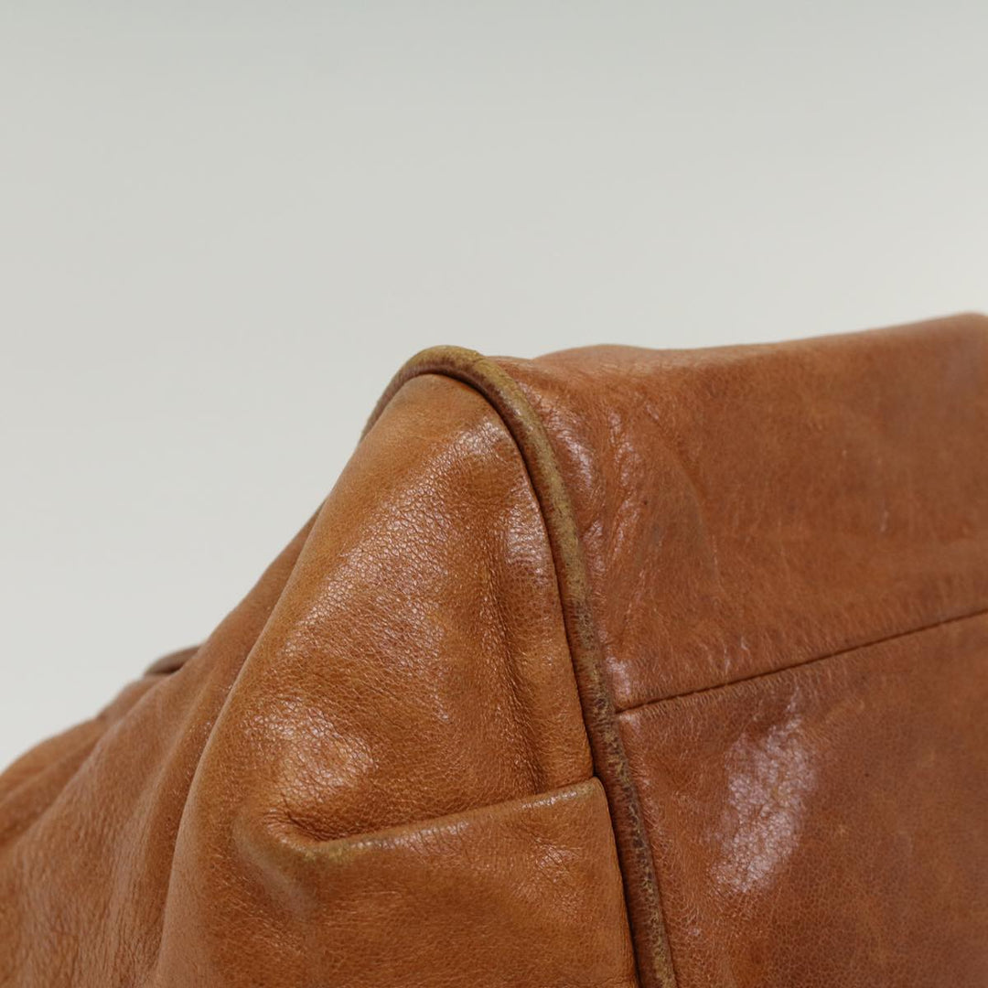 Chloe Etel Hand Bag Leather Brown yb342