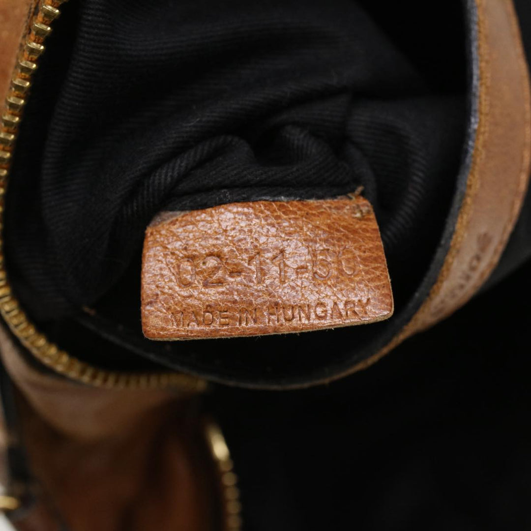 Chloe Etel Hand Bag Leather Brown yb342